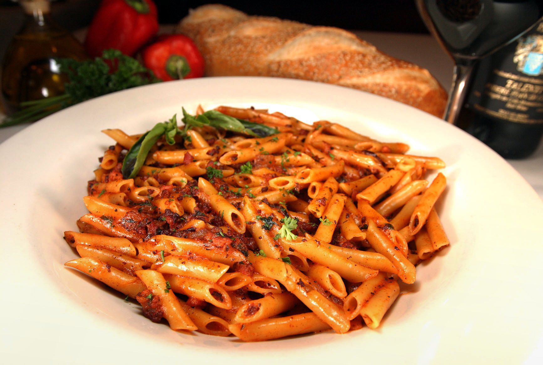 sauce makes penne irresistible